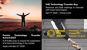 Deadline for the Fusion Technology Transfer Award 2022
